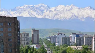 Город Бишкек проспект чуй 5 апреля 2020 год