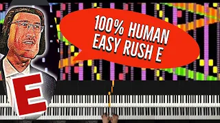 Rush E Easy Piano Tutorial