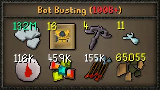 Jagex Busts Bots Live On Stream | 100B+ Destroyed