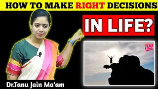 How to Make Right Decisions in Life? || Importance of YES & NO || Life Problems || @Tathastuics