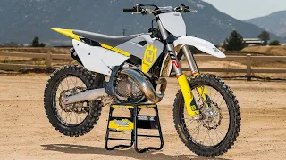 First Ride 2023 Husqvarna TC250 Fuel Injected and Electric Start! - Motocross Action Magazine