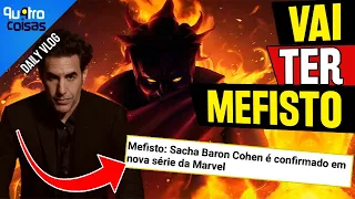 AGORA ELE VEM: SASHA BARON COHEN SERÁ HOMEM MISTERIOSOS NA MARVEL. VAI TER MEPHISTO