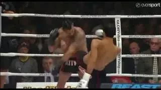 Giga Chikadze vs Ken Tran (Glory 21, KO in 3rd round) Highlights