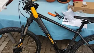 Fahrrad XXL Unboxing - Cube Aim Race 2021