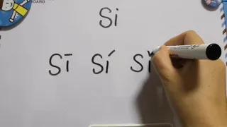 Learn Chinese Pinyin | Chinese Alphabet | Mandarin Pinyin | si si si