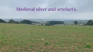 Double silver with the Peaky Finders medieval ring metal detecting