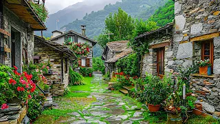 Fontana - the most beautiful Swiss Village in Ticino! 🇨🇭 Switzerland 4K