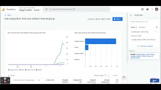 Traffic Source of Specific Page | GA4