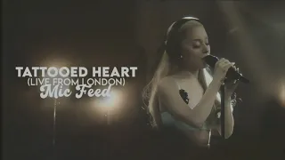 Ariana Grande - Tattooed Heart (Live from London) (Filtered Mic Feed)