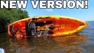 THIS IS IMPRESSIVE Super Affordable Pedal Drive Kayak Riot Mako 10.5 Stability Test Does it FLIP?