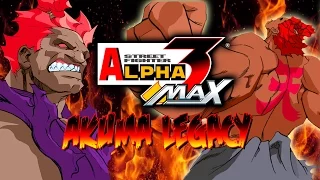 SHIN AKUMA vs. THE WORLD - Akuma Legacy: Street Fighter Alpha 3 Max