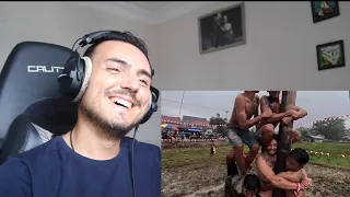 Celebrating INDONESIA'S INDEPENDENCE In A VILLAGE 🇮🇩 Reaction