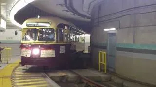 Beautiful 1951 Toronto Streetcar (loud wheels!)