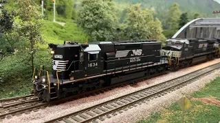 Layout Tour Teaser: NSModeler24's HO Scale Asheville District