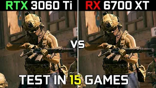 RTX 3060 Ti vs RX 6700 XT | Test in 15 Latest Games | 1080p - 1440p | 2022