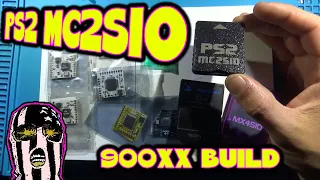 PS2 MC2SIO - Working on 9000x Ps2 Slim! 512gb Modchip build Showcase / Guide