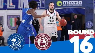 Lietkabelis beats Brescia on the road! | Round 16 Highlights | 2022-23 7DAYS EuroCup