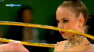 NIKOLOVA Stiliana (BUL) - RGI Hoop AA  💜🌟 2022 Rhythmic Worlds SOFIA (BUL) - 34,150 (БНТ3)