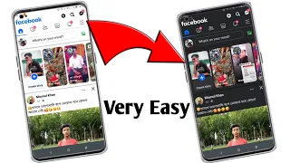 How To Facebook Dark Mode Setting For Android Mobile 2024 | Phone Amazing Setting | Nasir Tech 420