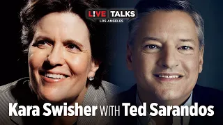 Kara Swisher in conversation with Ted Sarandos at Live Talks Los Angeles