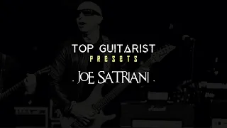 Top Guitarist Presets. Joe Satriani