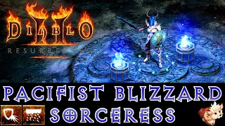 Can A Pacifist Farm In The End Game? Blizzard Armor Sorceress Build Guide | Diablo 2 Resurrected