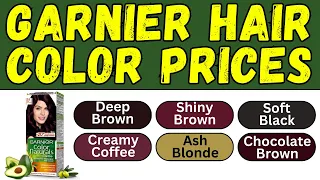 Garnier Hair Color Price in Pakistan 2024 | Shades with Numbers | Dark Brown, Black 3, 7.1, 4, 5 etc