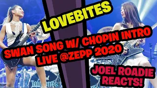 LOVEBITES - Swan Song [+Chopin Intro] (Five of a Kind, 21/02/2020) - Roadie Reacts