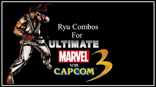 UMVC3 Combos - Ryu Base Confirms