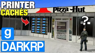 FAUSSE PIZZERIA POUR CACHER DES PRINTERS ! GMOD DarkRP