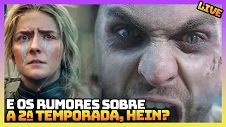 Updates do canal e React dos rumores da 2ª temporada de "Anéis do Poder".