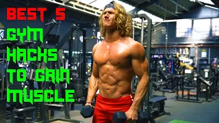 BEST INTENSE FIVE GYM HACKS THAT HELPS YOU IN MUSCLE GAIN