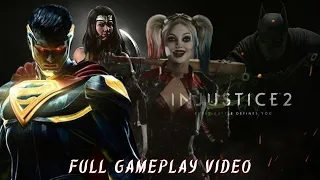 INJUSTICE 2 PS5 Gameplay Walkthrough Full Game Video