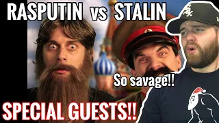 [Industry Ghostwriter] Reacts to: Rasputin vs Stalin. Epic Rap Battles of History- SPECIAL GUESTS!