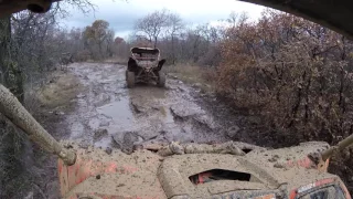 Demo ride in YXZ1000R SE with GYTR gear reduction kit installed on 30" tires