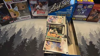 Opened a 1991 MLB Leaf Hobby BoX