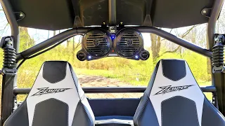 Budget Friendly Sound System For SxS UTV | Speakers in a ZFORCE