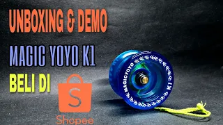 UNBOXING & DEMO MAGIC YOYO K1 BELI DI SHOPEE . #yoyo #yoyomalaysia #magicyoyo #demoyoyo