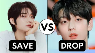 impossible Save One Drop One Kpop male Idols  (EXTREMLY HARD EDITION) | Kpop Games |  41 Rounds