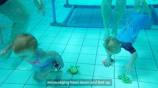 The trick to duck diving