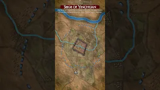 Genghis' First Siege 1227  #shorts #fyp #documentary #history #military #tactical #china #mongols