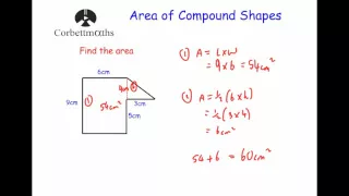 Area of Compound Shapes