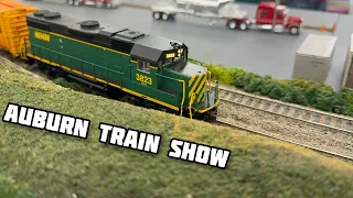 Auburn Train Show 2024! Model Railfanning, Layouts, Vendors! [02/25/24]