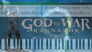 Svartalfheim Suite - God of War Ragnarök [Piano Tutorial | Sheets | MIDI] Synthesia