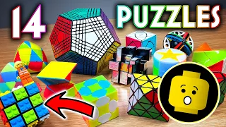 HUGE PUZZLE UNBOXING 😵 (Petaminx + LEGO cubes?!)