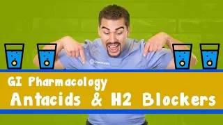 GI pharmacology: Antacids & H2 blockers