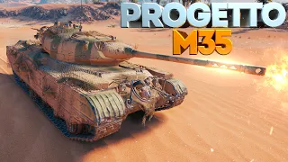 Progetto M35 mod 46 • 8000 УРОНА • WoT КАК ИГРАТЬ