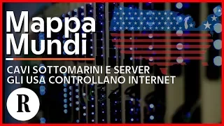 Cavi sottomarini e server: così gli Usa controllano Internet e i suoi giganti - Mappamundi