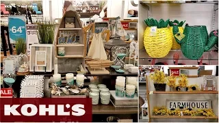 Shop With ME KOHL'S HOME DECOR GARDEN IDEAS FURNITURE MARCH 2018