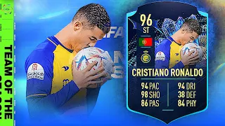 FIFA 23: 96 TOTS MOMENTS CRISTIANO RONALDO REVIEW - GOAT CR7 - FIFA 23 ULTIMATE TEAM